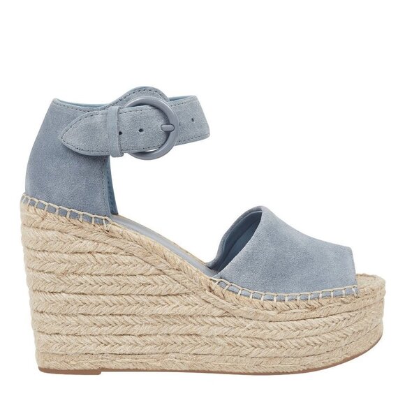 𝅺MARC Fisher Espadrilles "Alida" Blue New Sz 10 - Picture 3 of 9